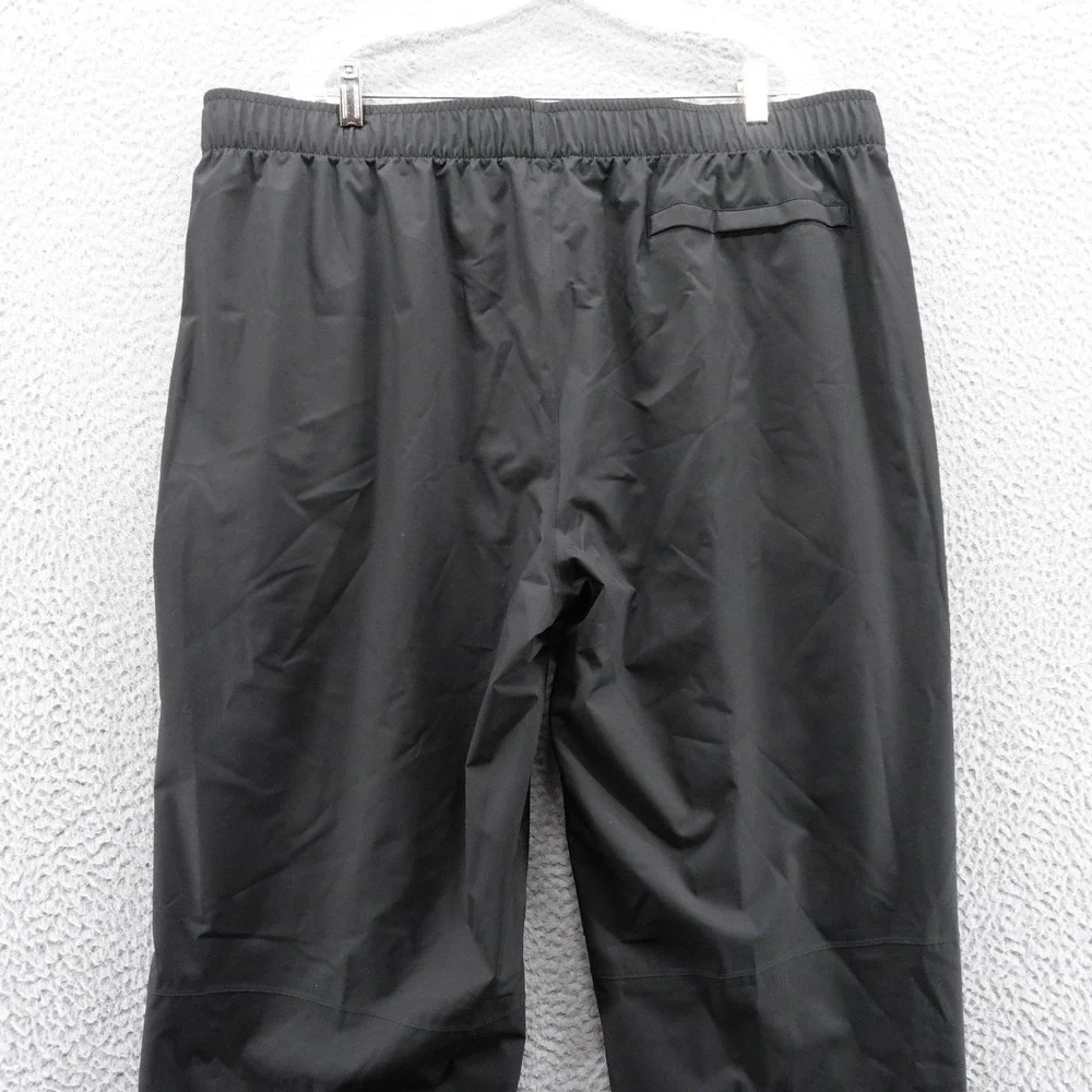 Walter Hagen Perfect 11 Rain Pants XXL Men Black Elastic Waist Zip Ankle NEW $70